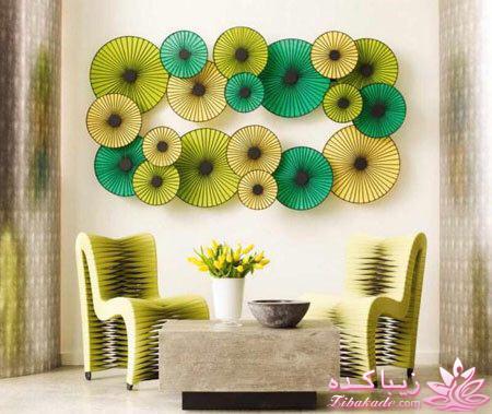 دکوراسیون داخلی با رنگ تناژ سبز